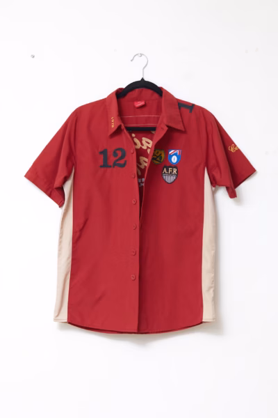 Cămașă în Stil Bowling „Gaitor Lap” cu Patch-uri și Broderie - S/M