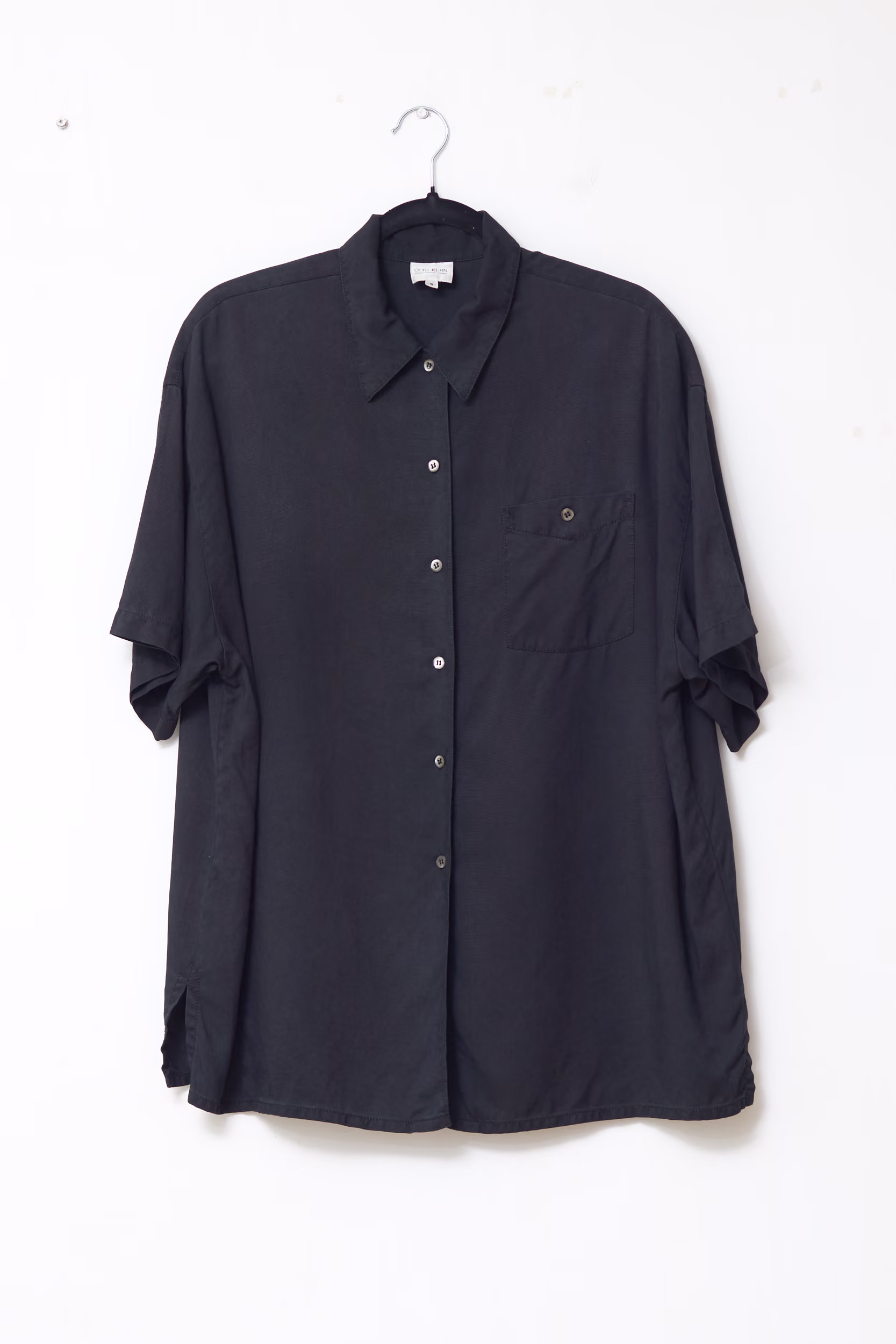 Cămașă Vintage din Mătase Naturală 100% - Otto Kern - XL