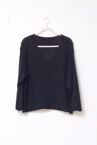 Pulover Modern Hand-Made Cloud Knit din Amestec Alpaca/Mohair - L