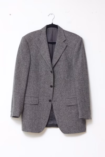 Sacou Premium Windsor „500 C” Gri-Maro din 100% Lână - M