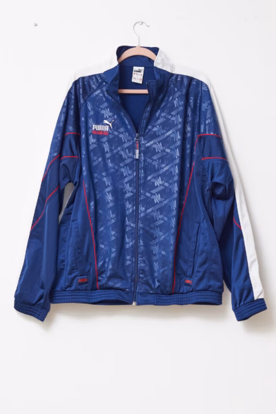 Jachetă de Trening Vintage Puma „King” Color-Block – Anii '90 Original - Vintage - XL