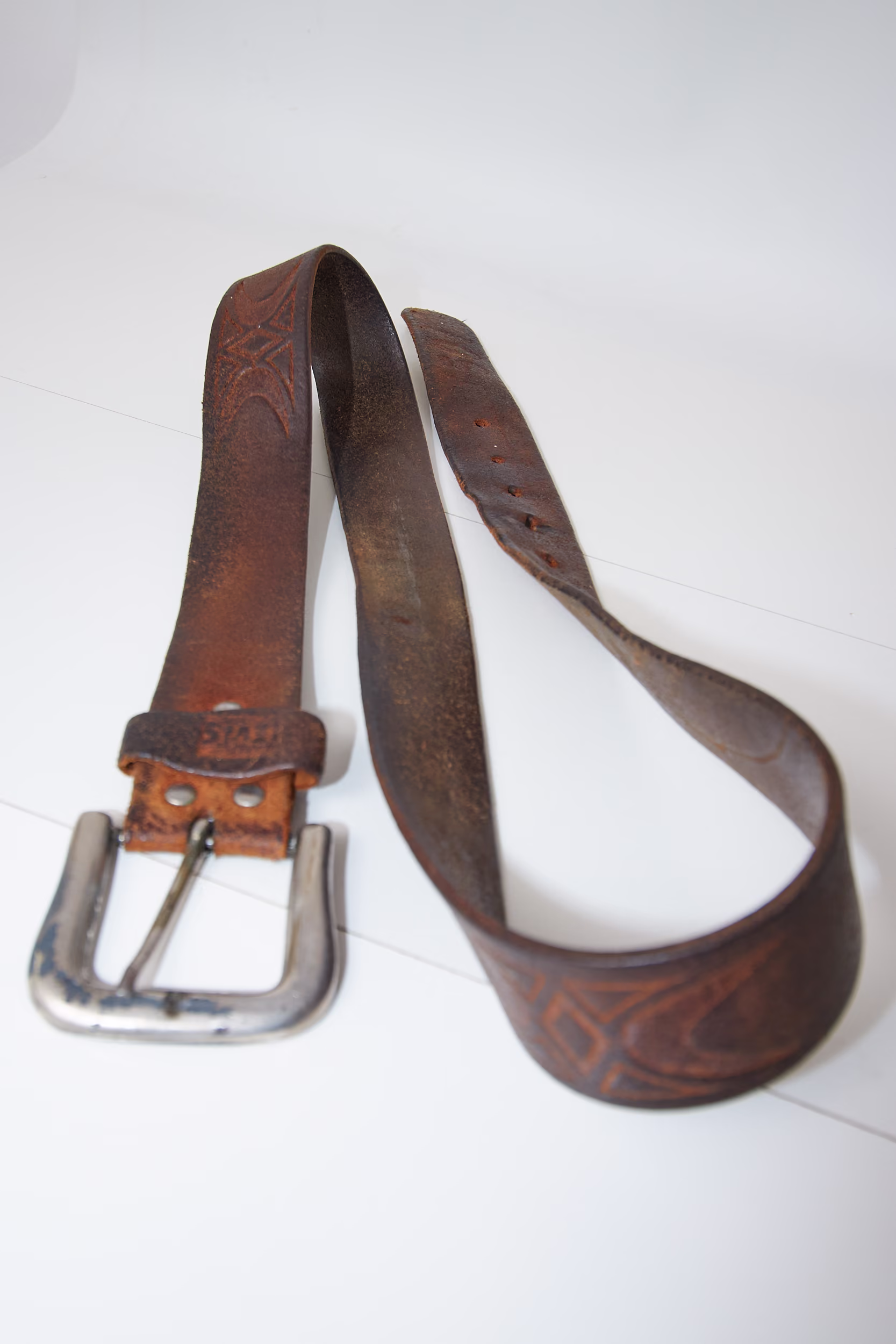 Curea din Piele Naturală Old Vintage - Levi's - 105 - imagine 2