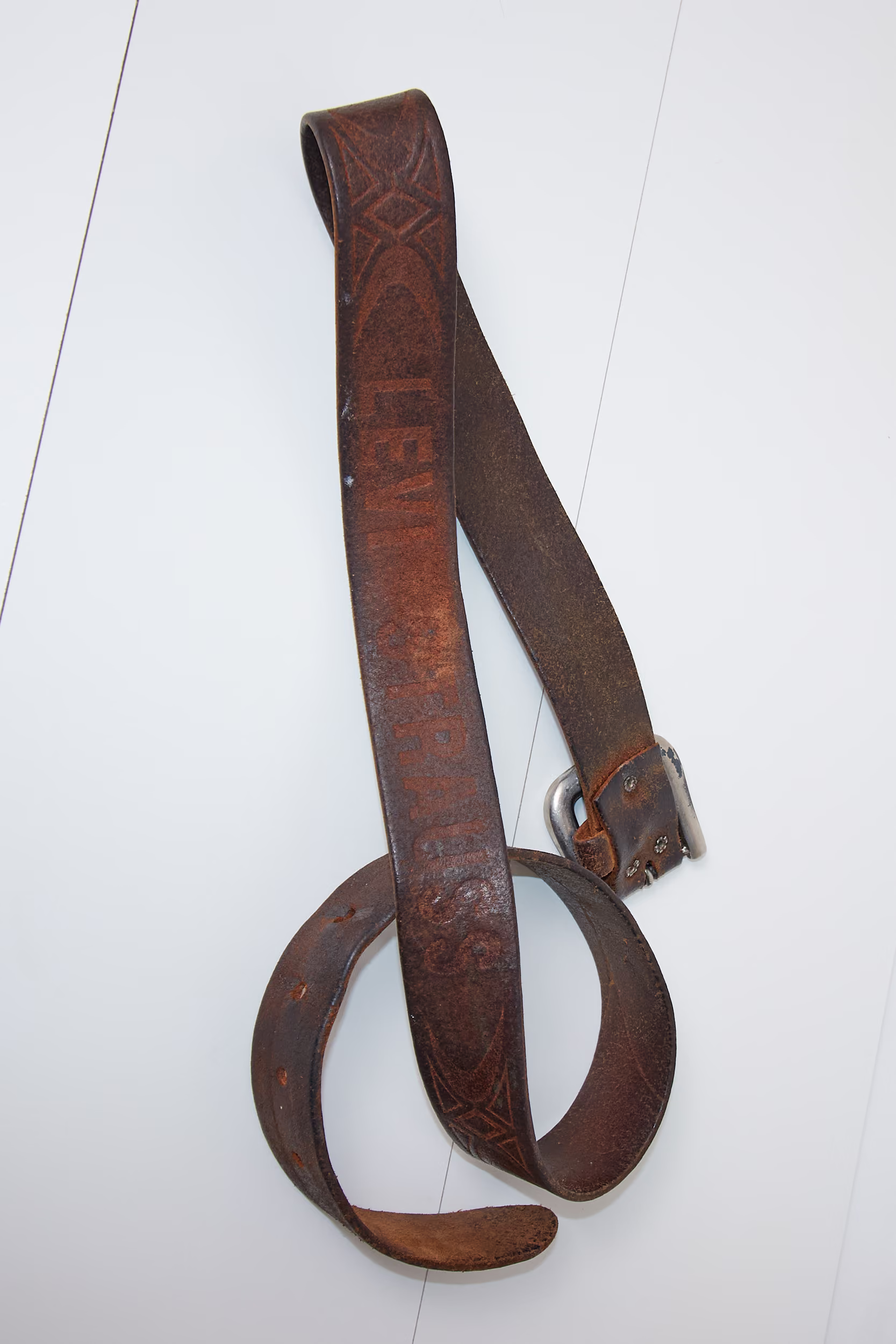 Curea din Piele Naturală Old Vintage - Levi's - 105 - imagine 3