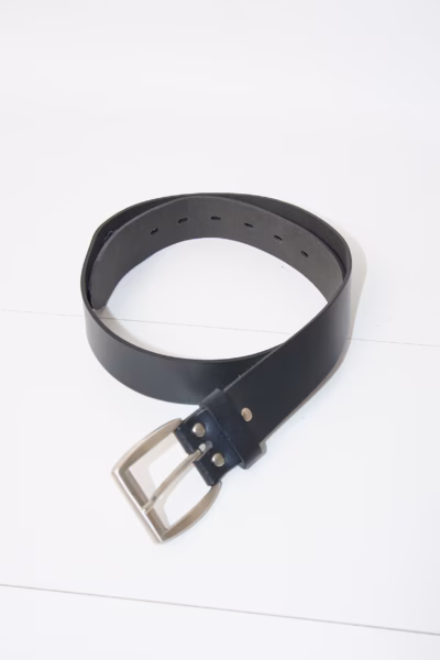Curea din Piele Naturală Made in Italy - Vintage - 85