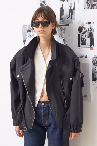 Jachetă Statement True Vintage – Anii '80 Power Shoulder - M/L