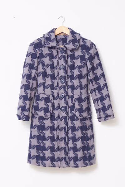 Palton / Redingotă Vintage din 100% Lână BODEN – Mărimea XS / S