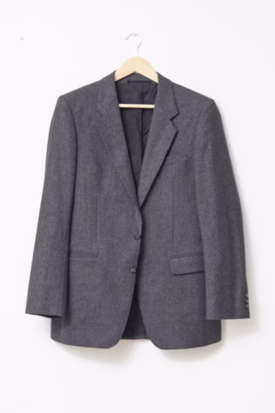 Sacou / Blazer Premium din Lână Virgină REDA – Gri - S/M