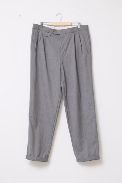 Pantaloni Brax vintage din lână virgină 100% - L/XL
