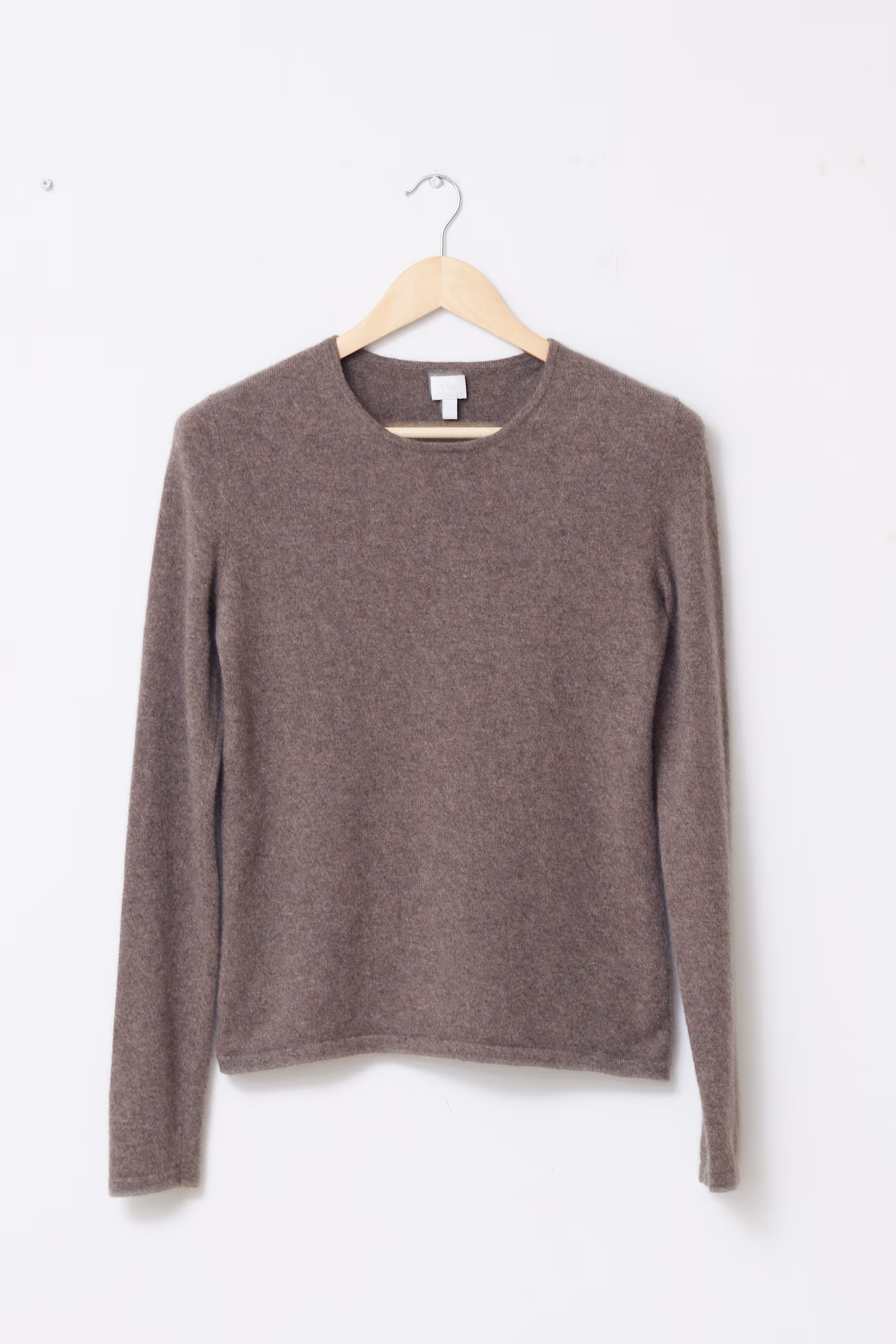 Pulover Alba Moda din Cașmir 100% cu Decolteu Rotund - S