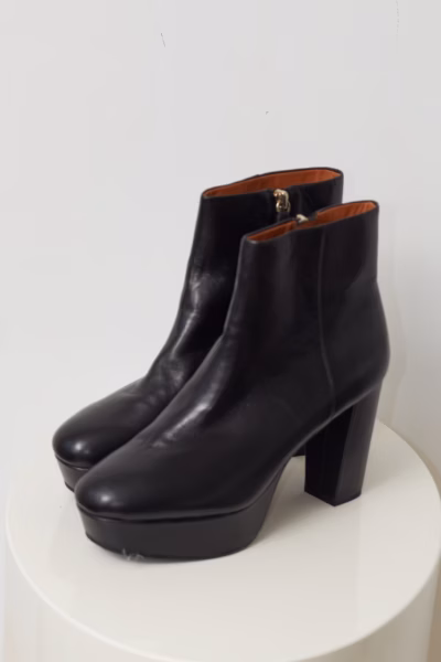 Botine &Other Stories din Piele Naturală cu Platformă - 40